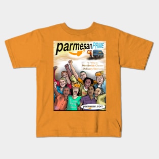 Silly Services 7 “Parmesan Prime” Kids T-Shirt